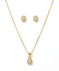 Royal Aura necklace with earring