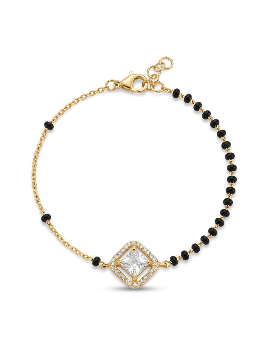 Kite Sparkle Mangalsutra Bracelet