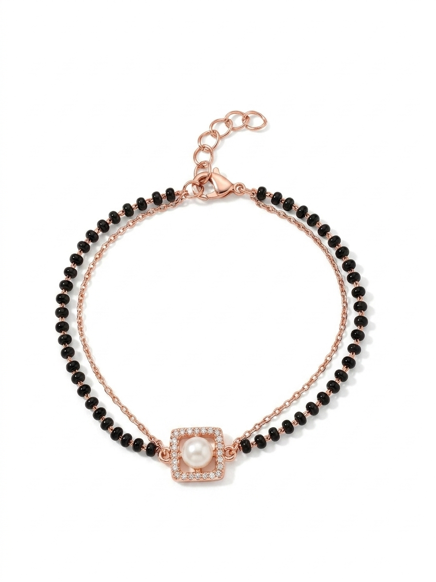 Kira Pearl Mangalsutra Bracelet