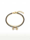 Twin Clover Mangalsutra Bracelet