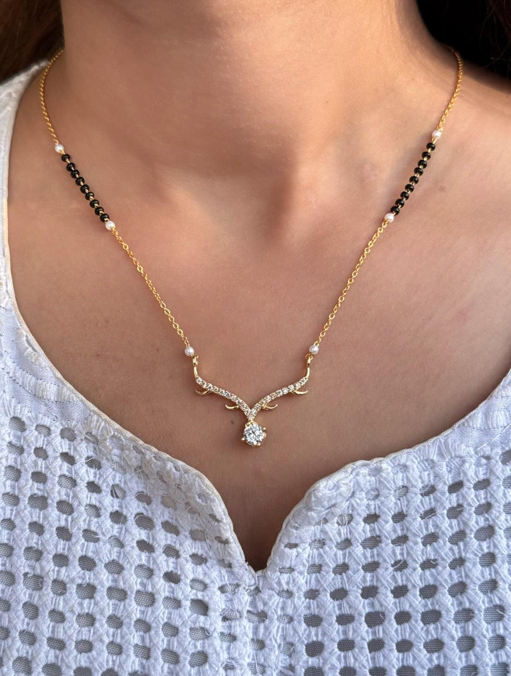 Majestic Deer Mangalsutra