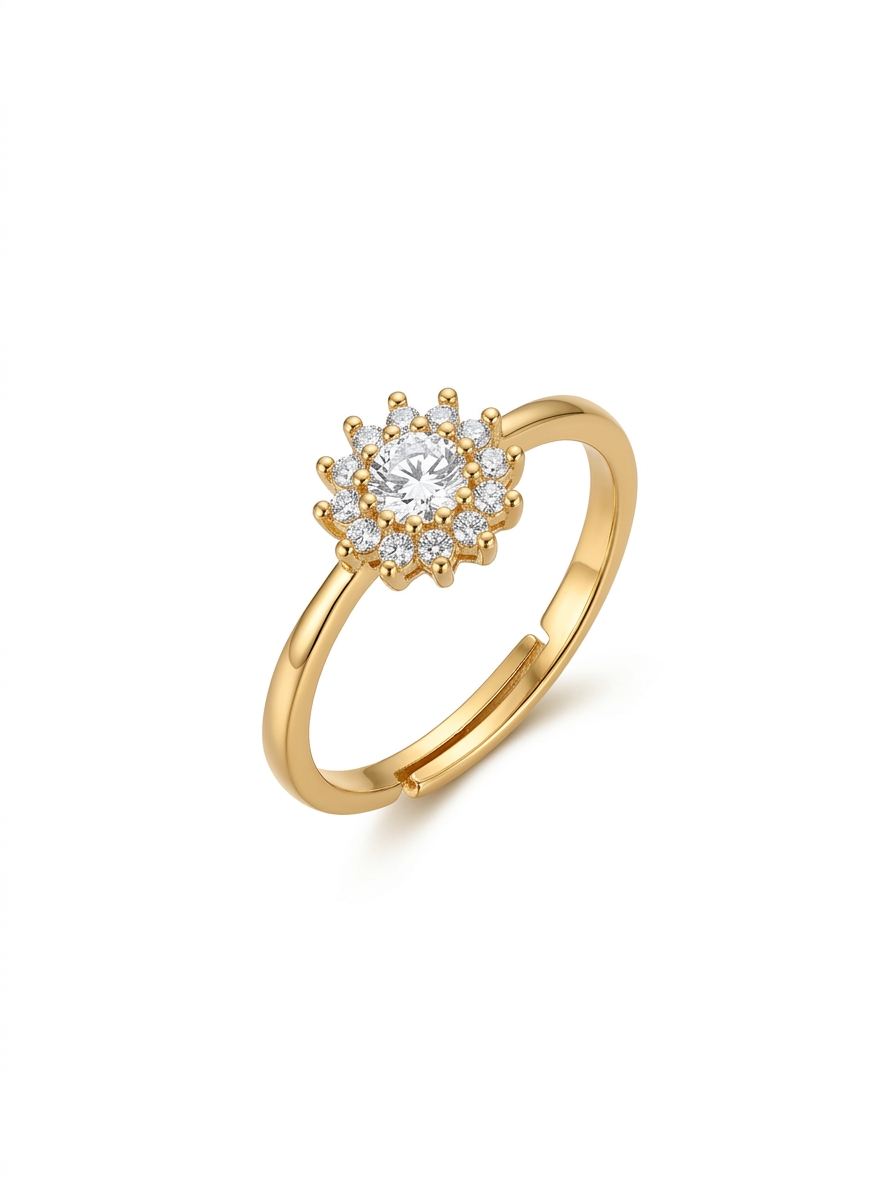 Sunflower Spark Ring