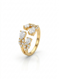 Crystal Petals Ring
