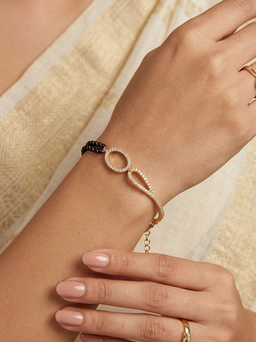 Kridha Mangalsutra Bracelet