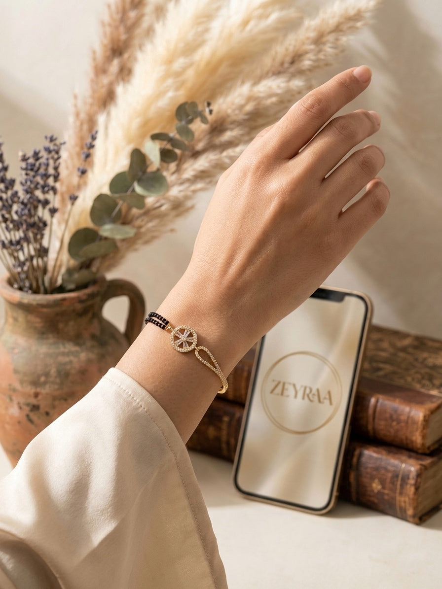Siara Mangalsutra Bracelet