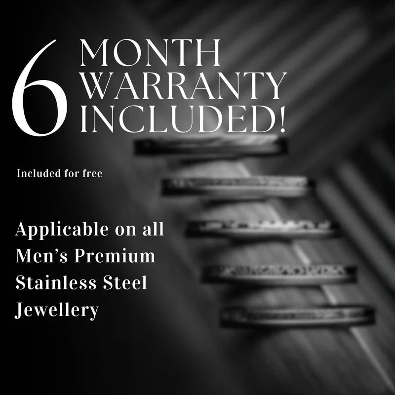 Milakoo Black Men's Kada Bracelet