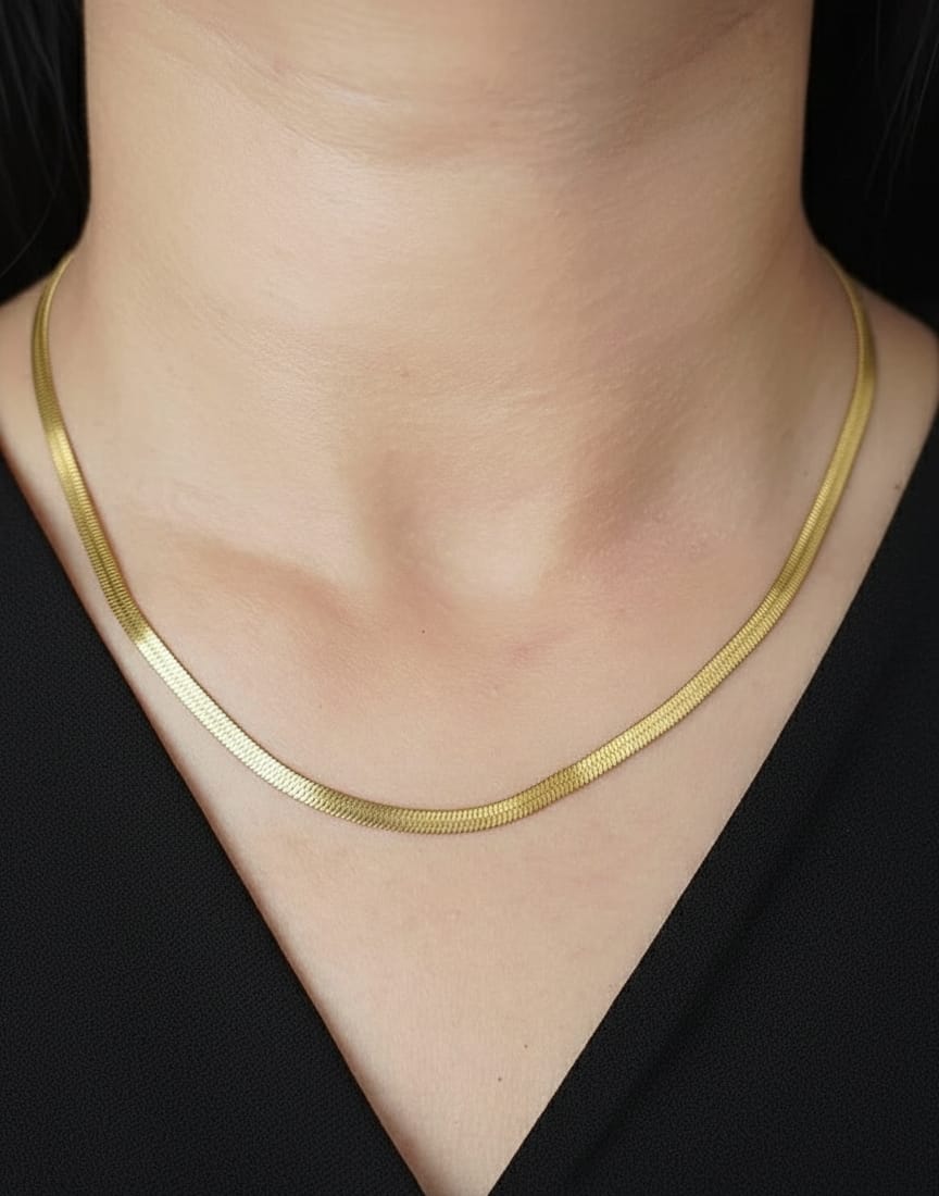 Gold Snack Chain for Women