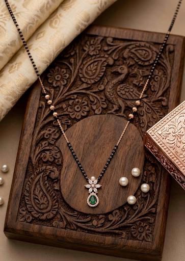 Anusha Green Mangalsutra