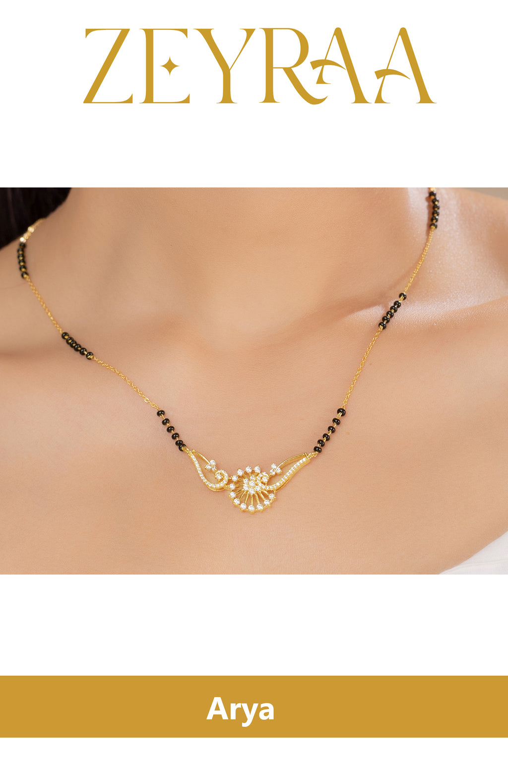 Arya Mangalsutra With Earrings