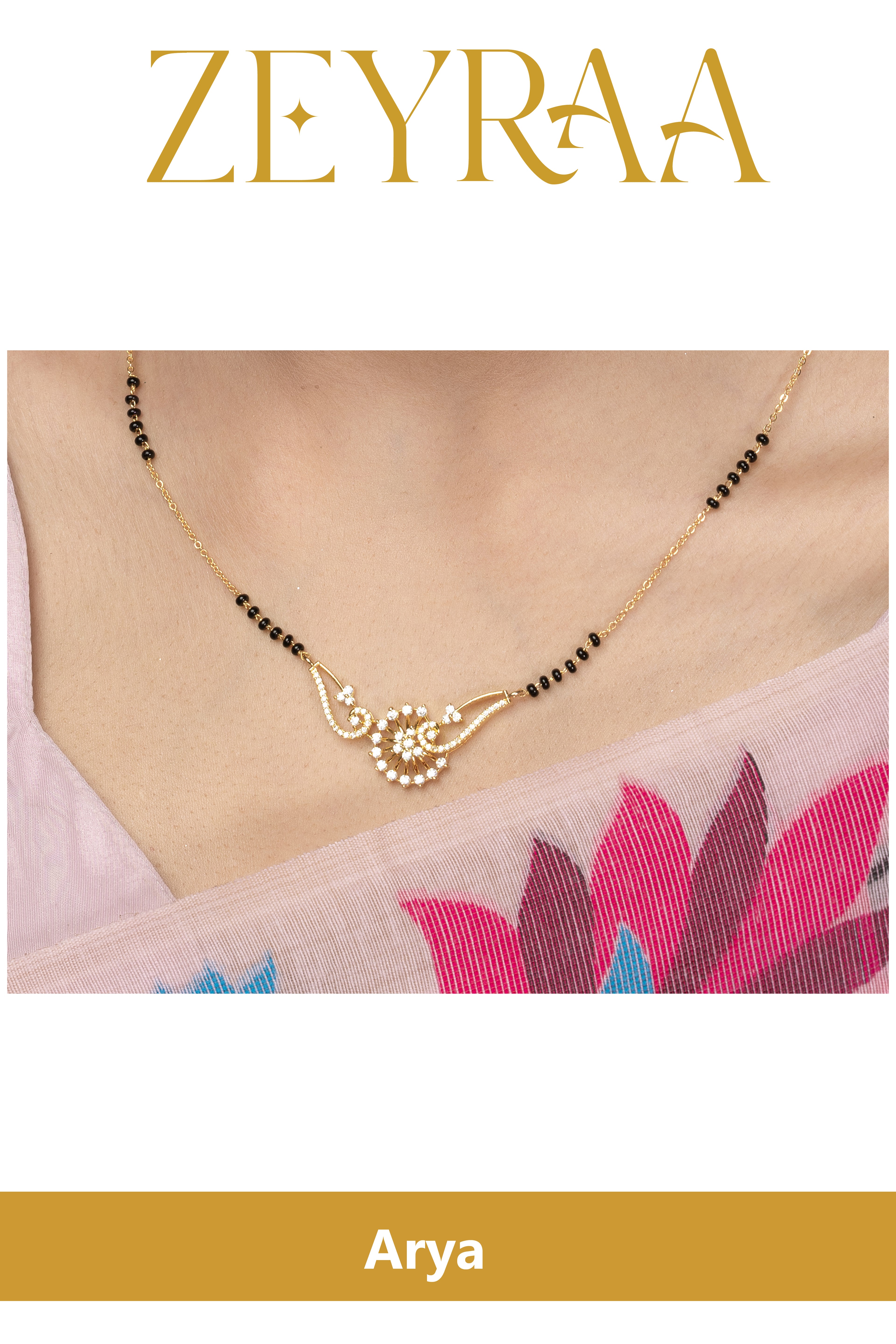 Arya Mangalsutra With Earrings