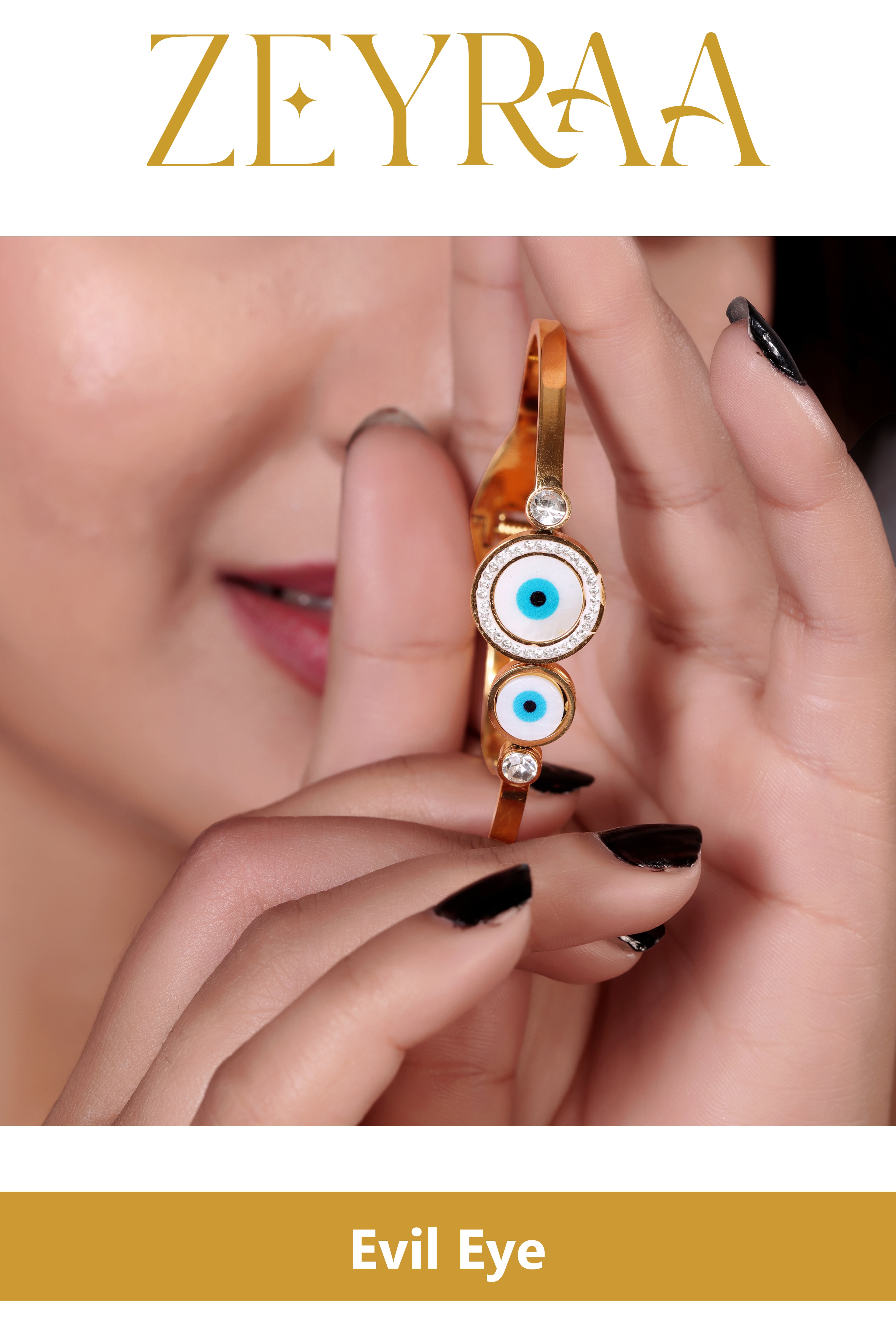 Evil Eye Kada Bracelet
