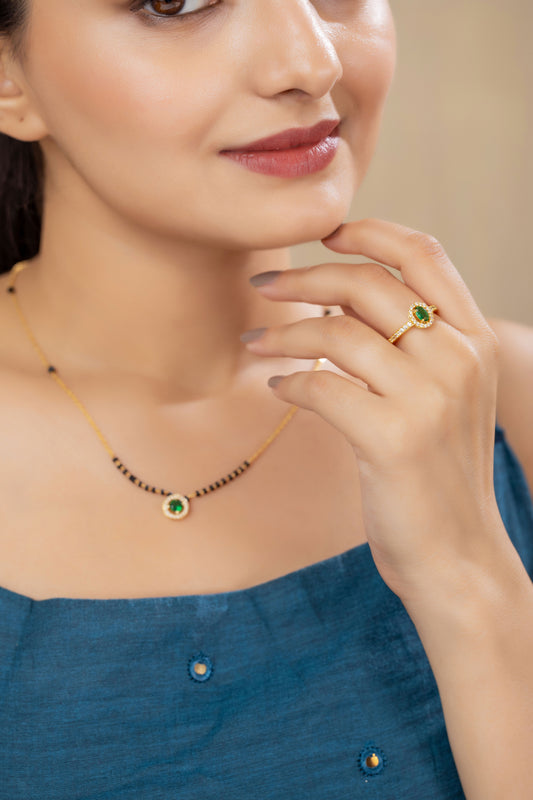 Vrati Green Mangalsutra