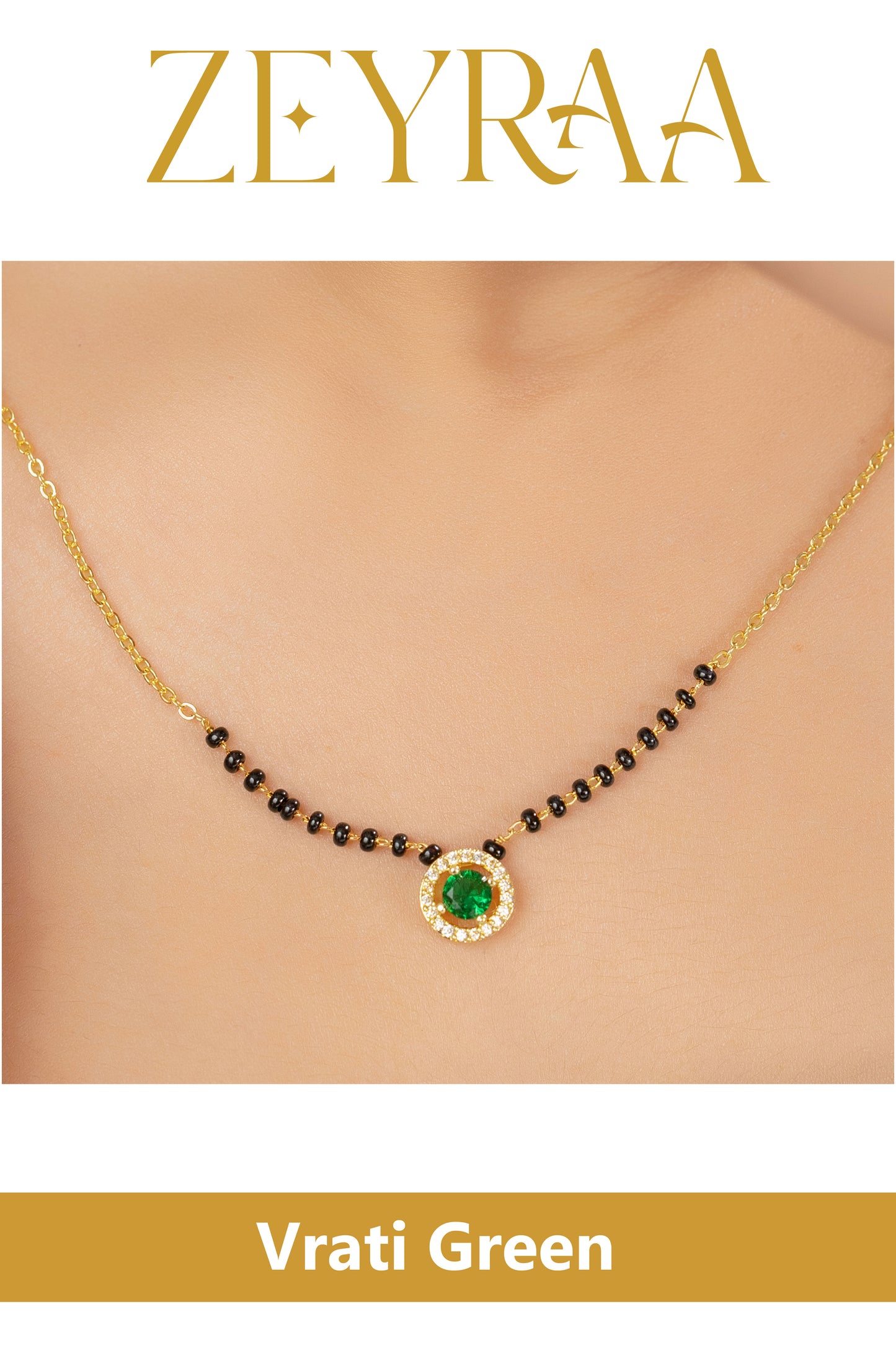 Vrati Green Mangalsutra