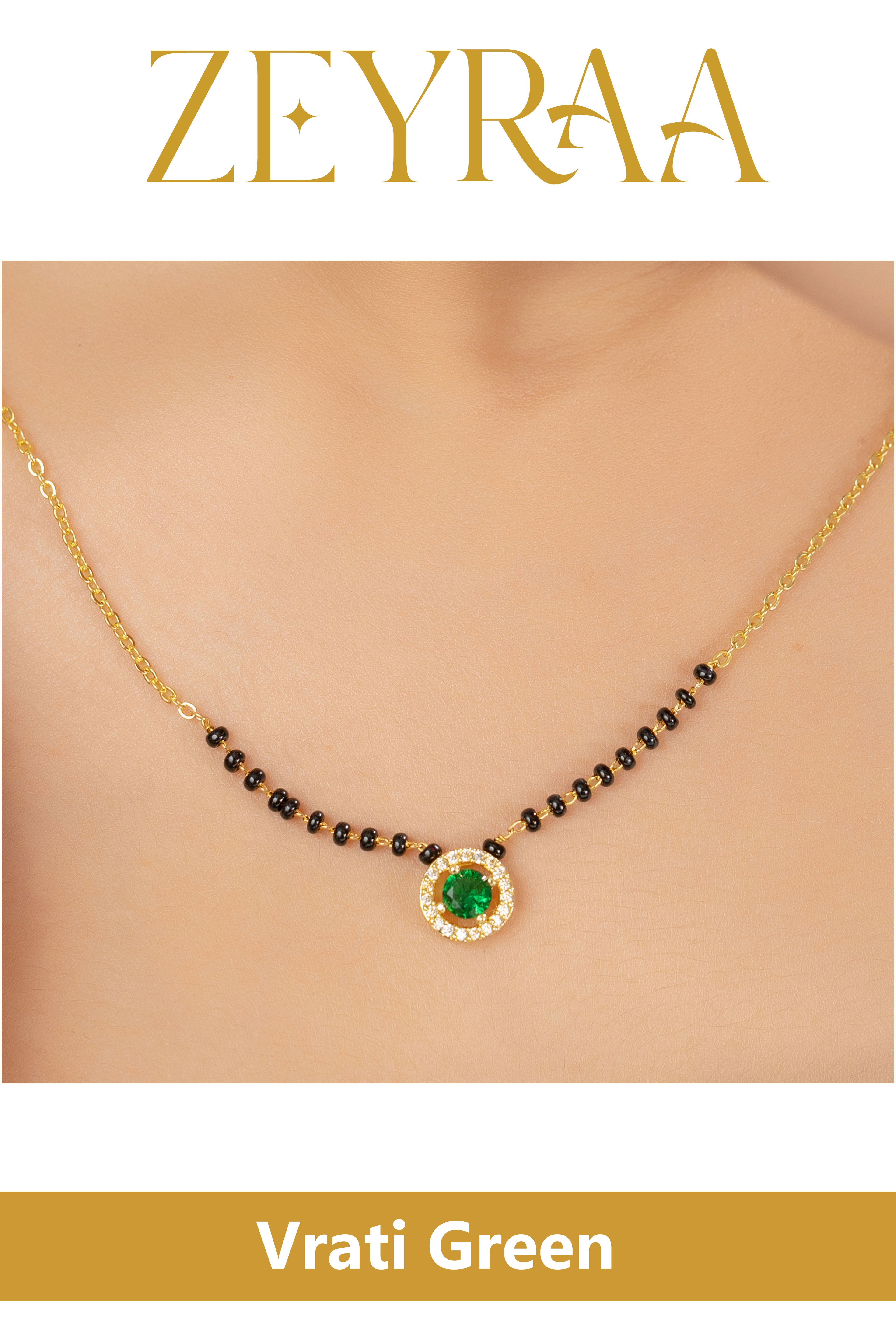 Vrati Green Mangalsutra
