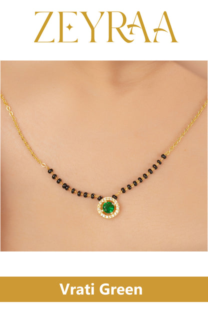 Vrati Green Mangalsutra