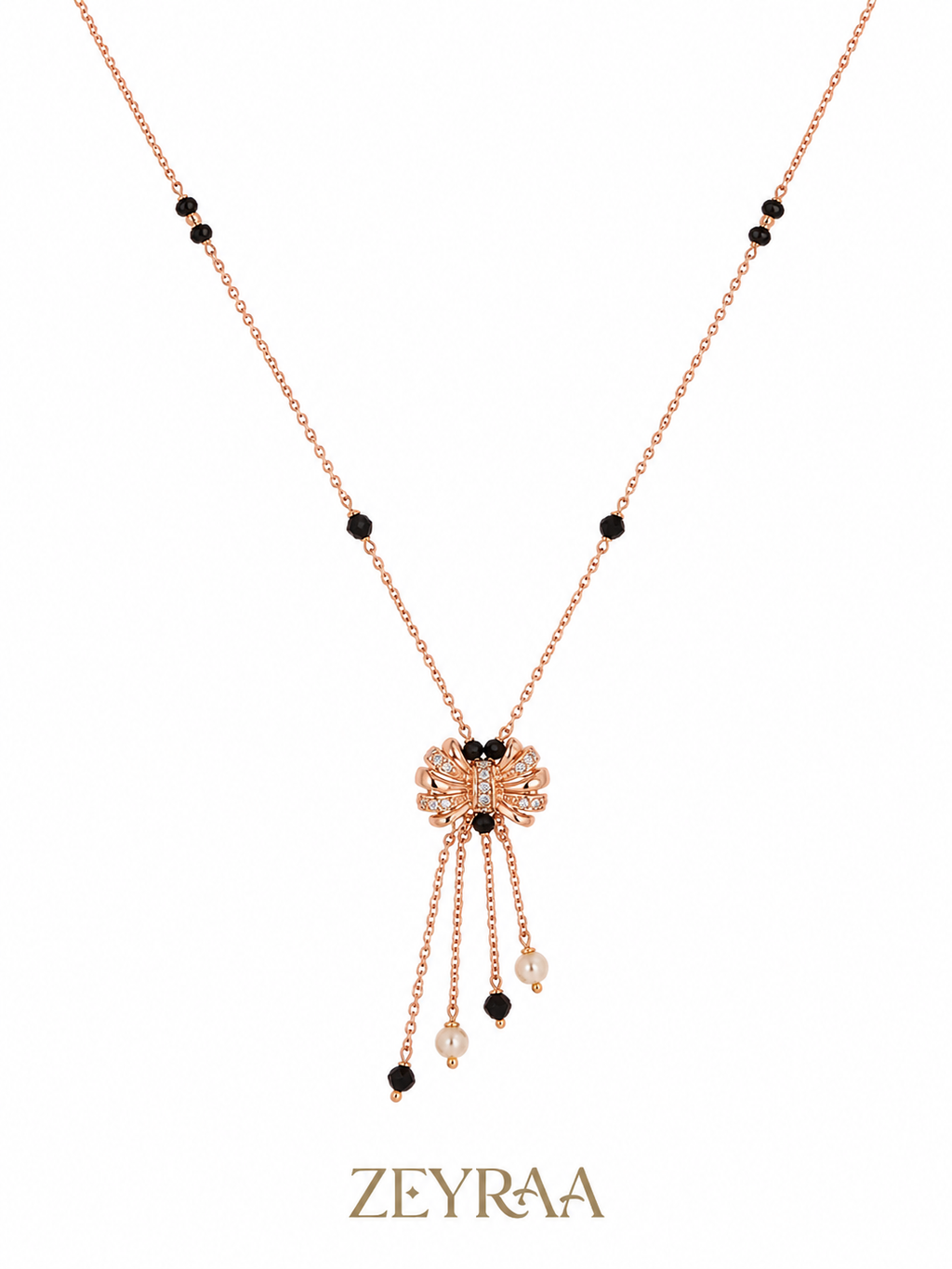 Twinlight Bloom Mangalsutra