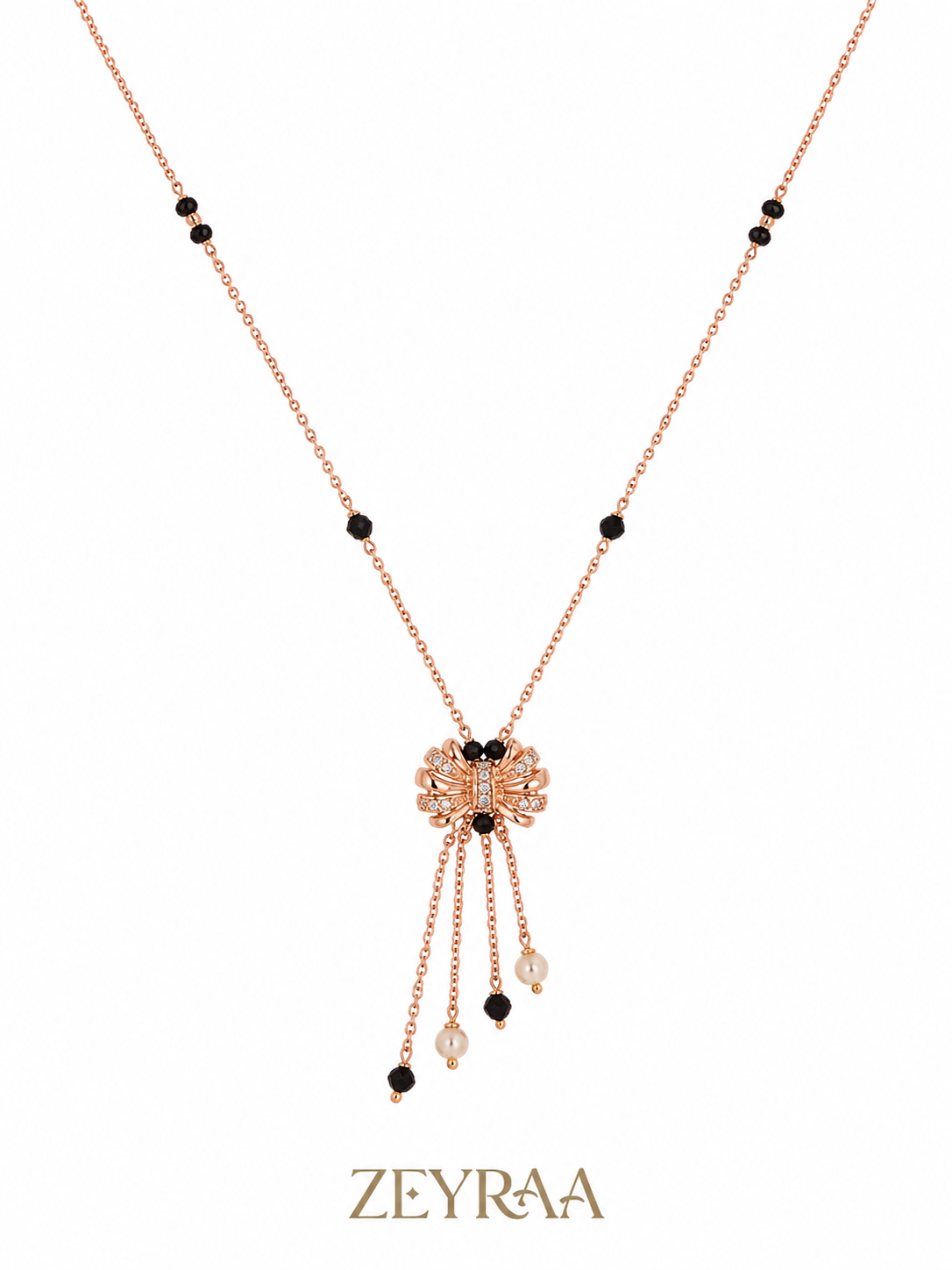 Twinlight Bloom Mangalsutra