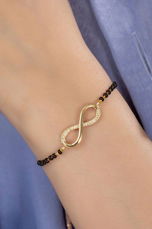 Eraya Infinity Mangalsutra Bracelet