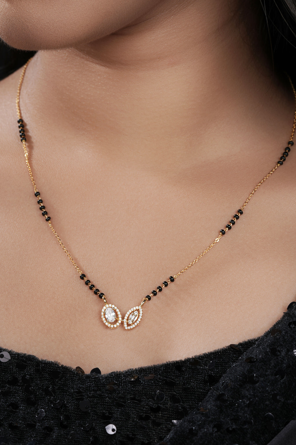 Twin Solitaire Mangalsutra