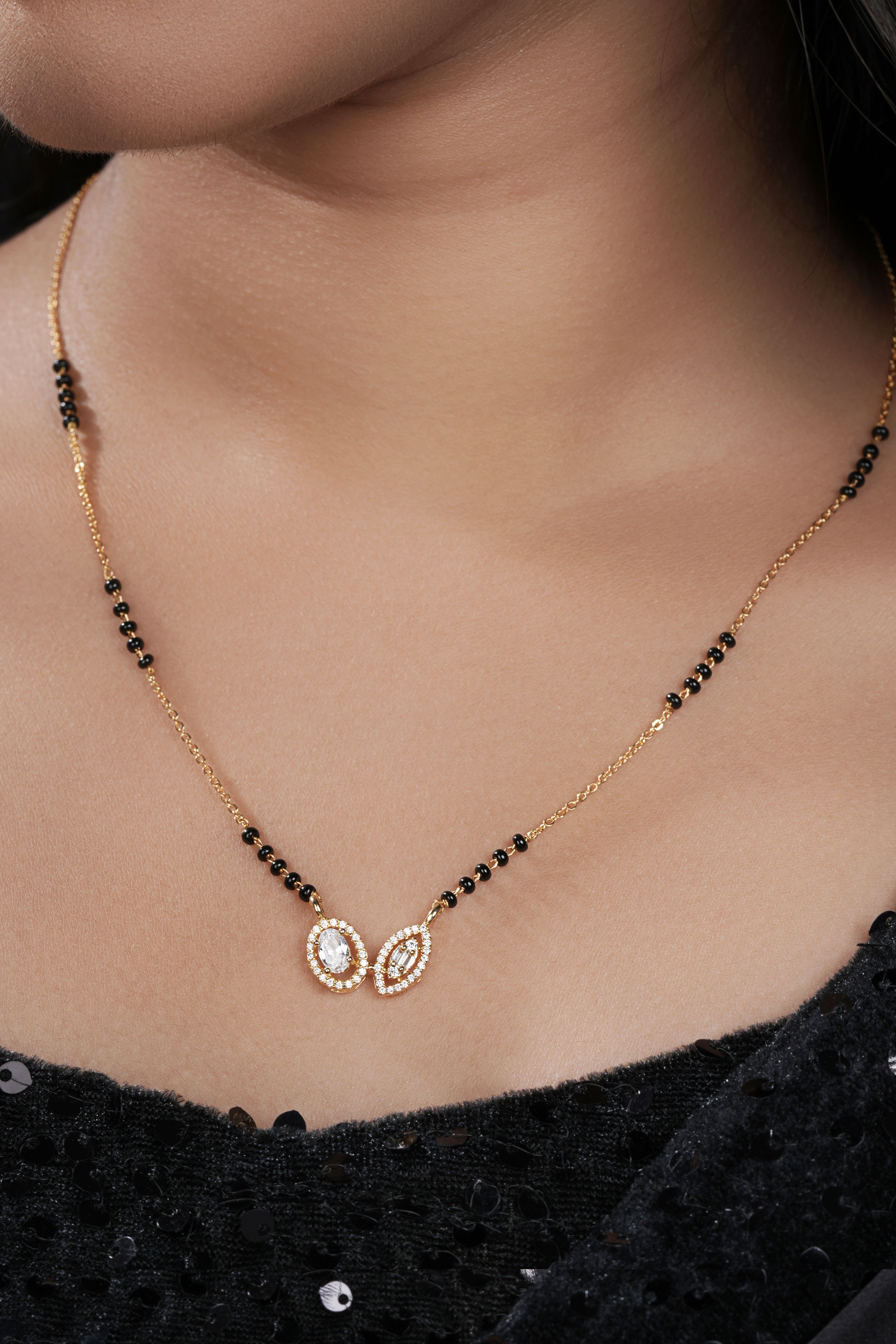 Twin Solitaire Mangalsutra