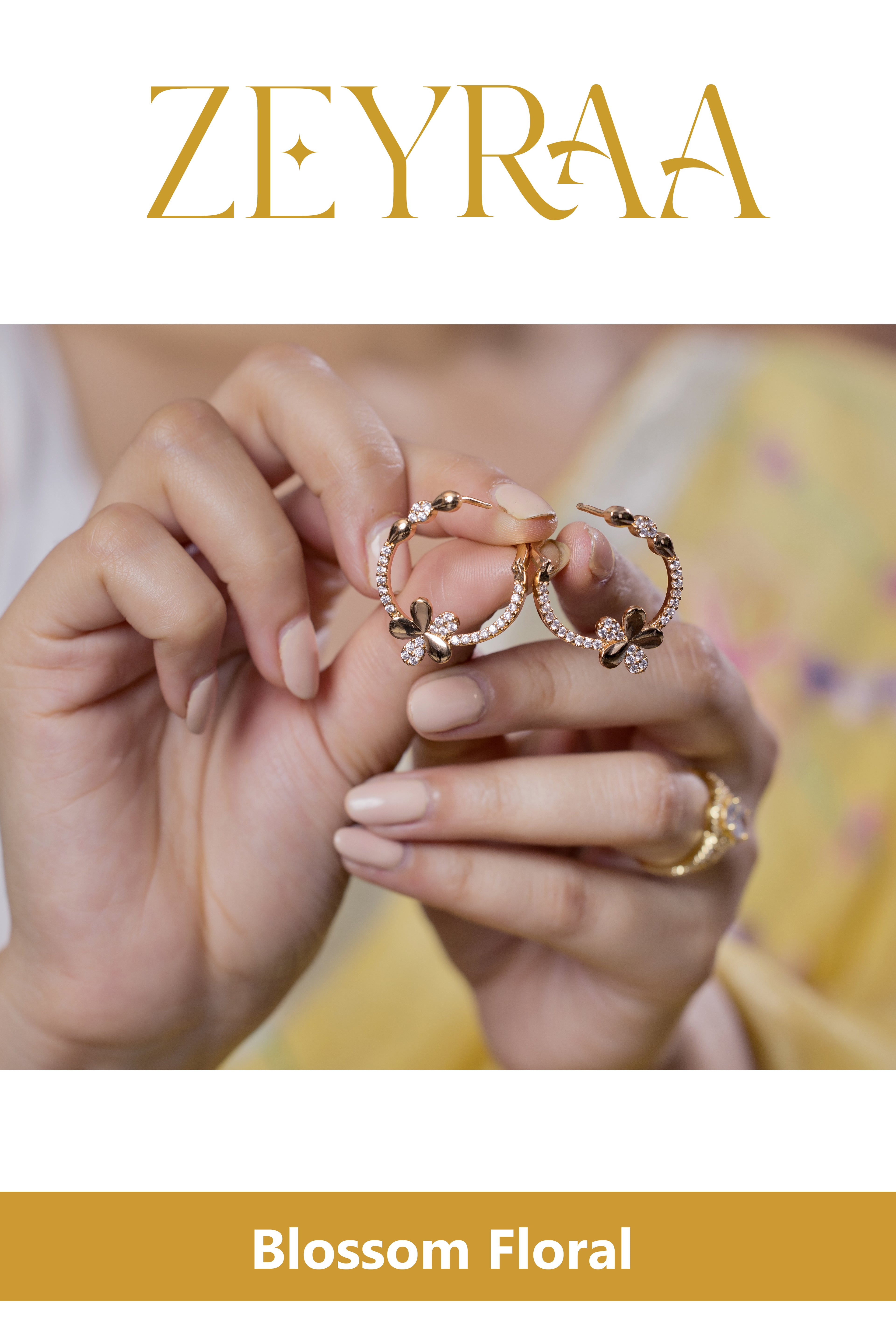 Blossom Floral Earring