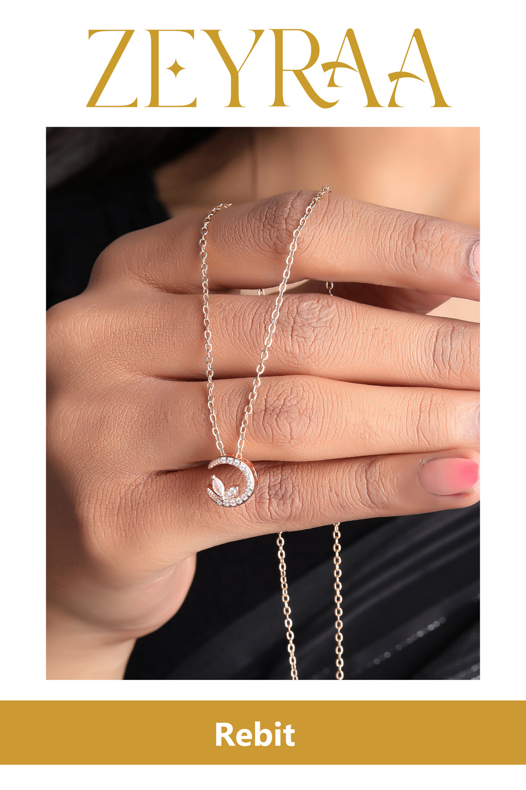 Rebit Chain Pendent Necklace